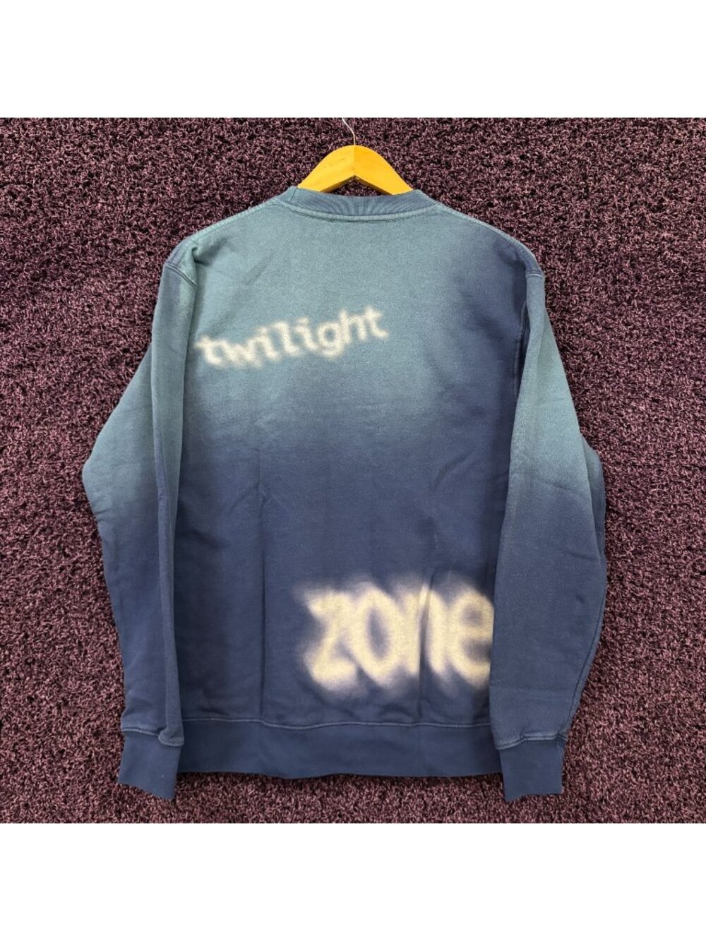 Ariana Grande Twilight Zone Blur Oversize Crewneck Sweater S